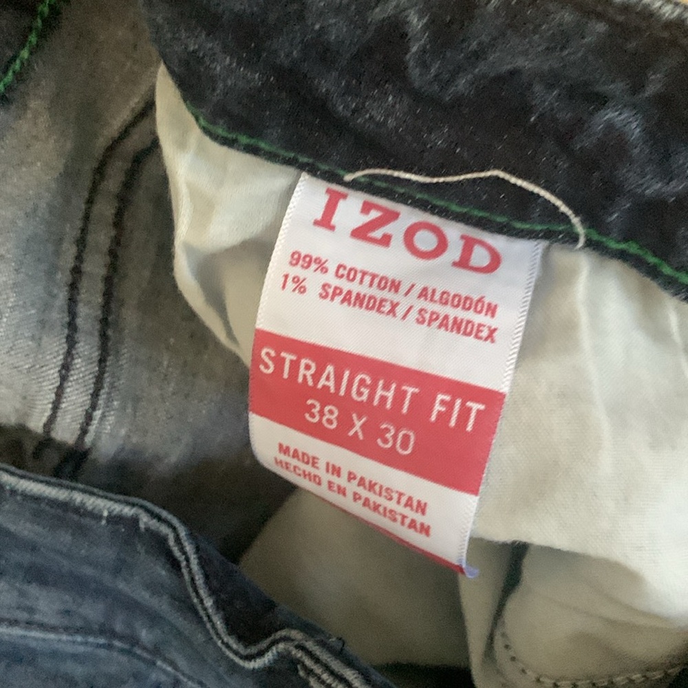 IZOD STRAIGHT FIT JEANS - Picture 3 of 7